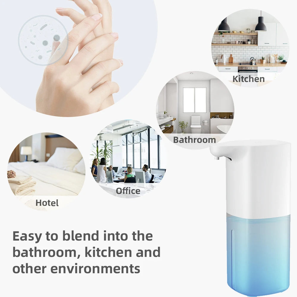 Automatic Foaming Soap Dispenser – Touchless USB Rechargeable