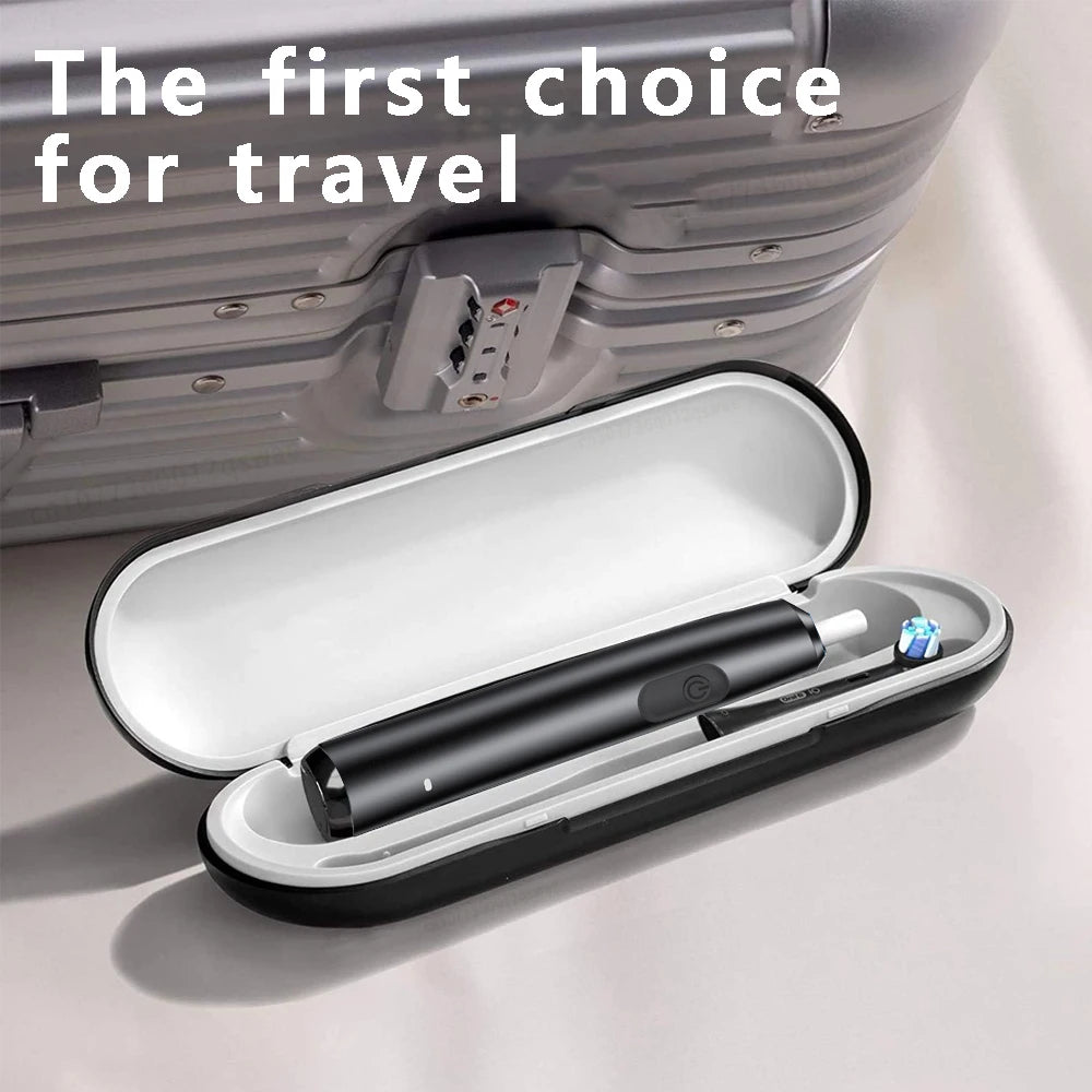 Smart Electric Toothbrush – Rechargeable, 5 Modes, Smart Timer & 8 Brush Heads