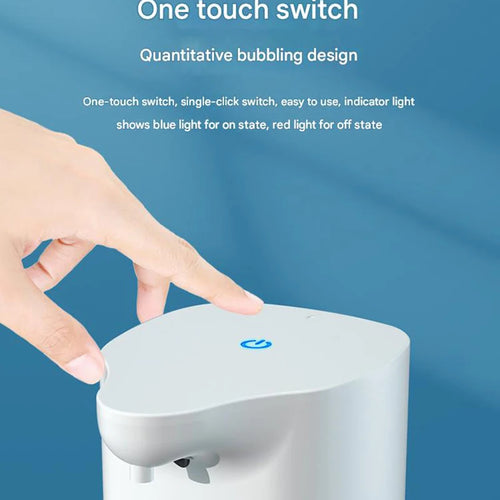 Automatic Foaming Soap Dispenser – Touchless USB Rechargeable