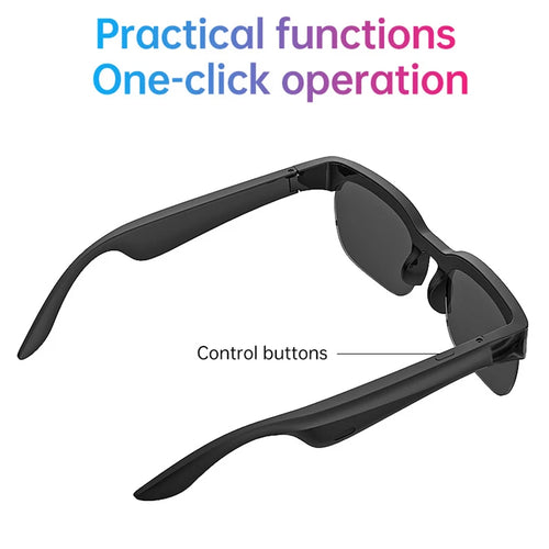 AI Smart Glasses – Bluetooth Audio, Music & Real-Time Translation