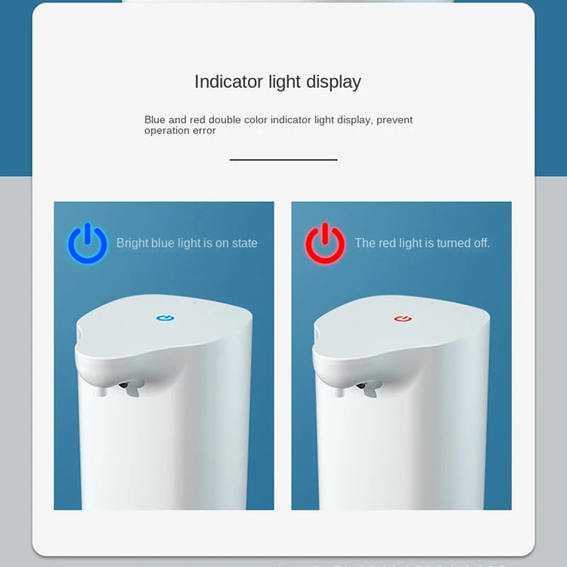 Automatic Foaming Soap Dispenser – Touchless USB Rechargeable