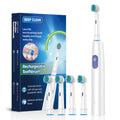 Smart Electric Toothbrush – Rechargeable, 5 Modes, Smart Timer & 8 Brush Heads